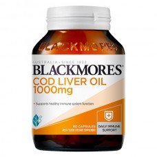 Blackmores 百丽康美 鳕鱼肝油胶囊 80粒